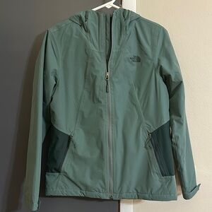 The North Face Green Hooded Jacket